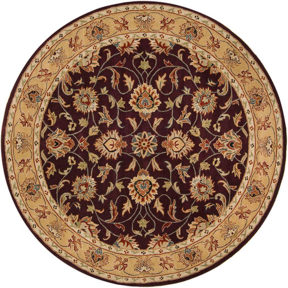 Artistic Weavers John Plum 10 ft. x 10 ft. Round Area Rug JHN1024-99RD ...