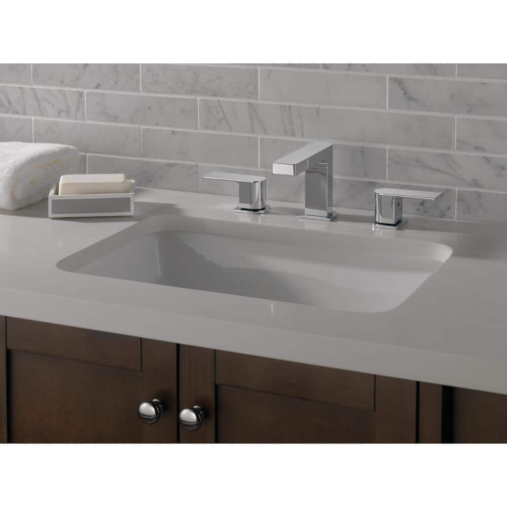 Xander Chrome Polished 2-Handle Widespread Bathroom Faucet