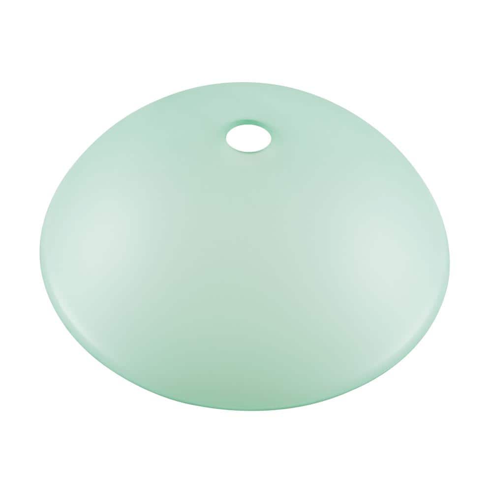 Cascade Frosted Glass 16.5" Vessel Sink with Faucet