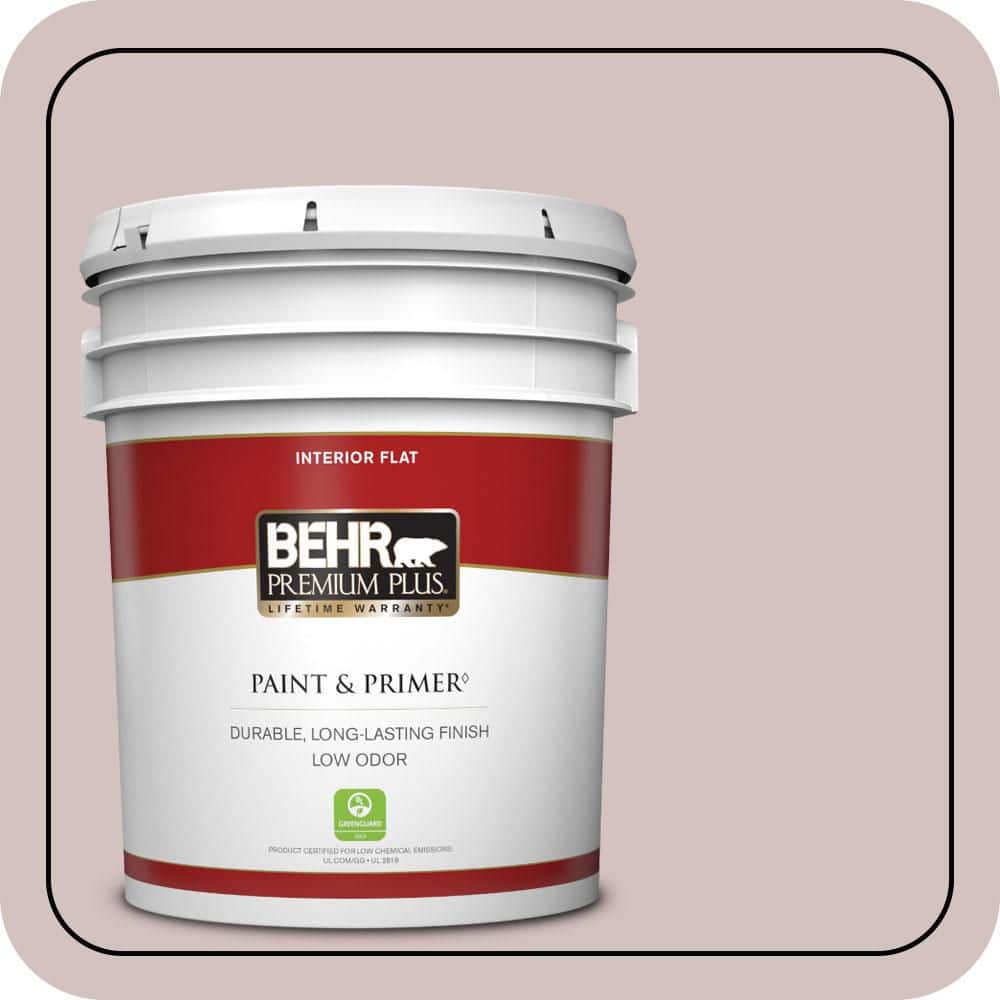 5 gal. #120E-2 French Taupe Flat Low Odor Interior Paint & Primer price history on PriceWatchPro