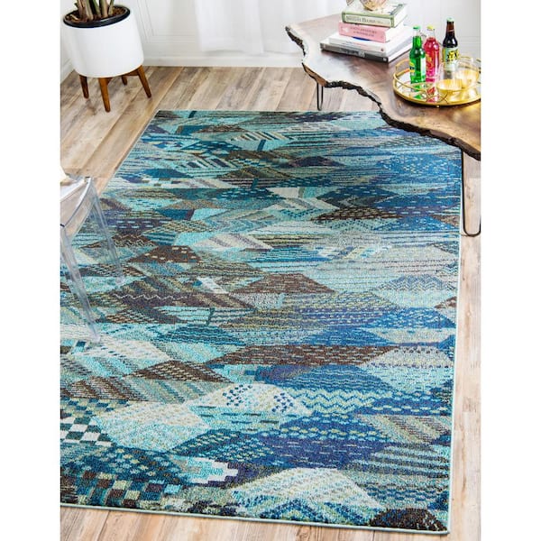 Sedona Rainier Blue 8' 0 x 10' 0 Area Rug