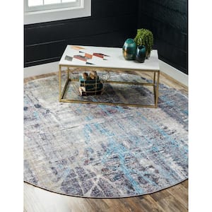 Downtown Collection by Jill Zarin Multi 8 ft. x 8 ft. Area Rug