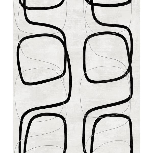 NextWall Contrast Forcella Geo Vinyl Peel and Stick Wallpaper Roll (31.35 sq. ft.)