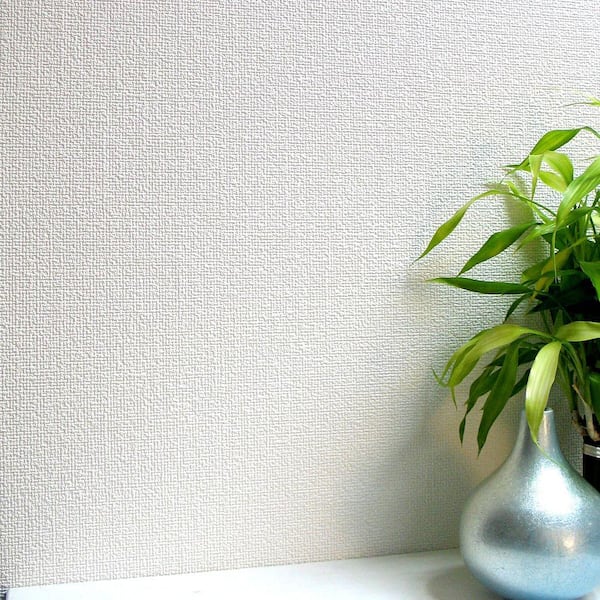 Milford Plain Paintable Textured Vinyl Strippable Wallpaper (Covers 56.4 sq. ft.)