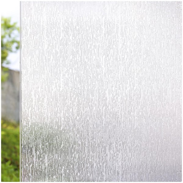 COTTON COLORS 35.4 in. x 78.7 in. Decorative and Privacy 3D Window Film