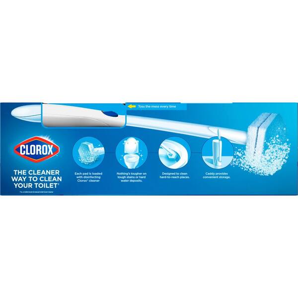 Clorox - ToiletWand Disposable Toilet Bowl Cleaner Kit