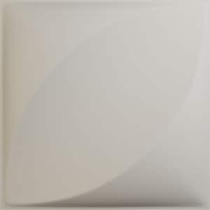 11-7/8"W x 11-7/8"H Malone EnduraWall Decorative 3D Wall Panel, Satin Blossom White (Covers 0.98 Sq.Ft.)