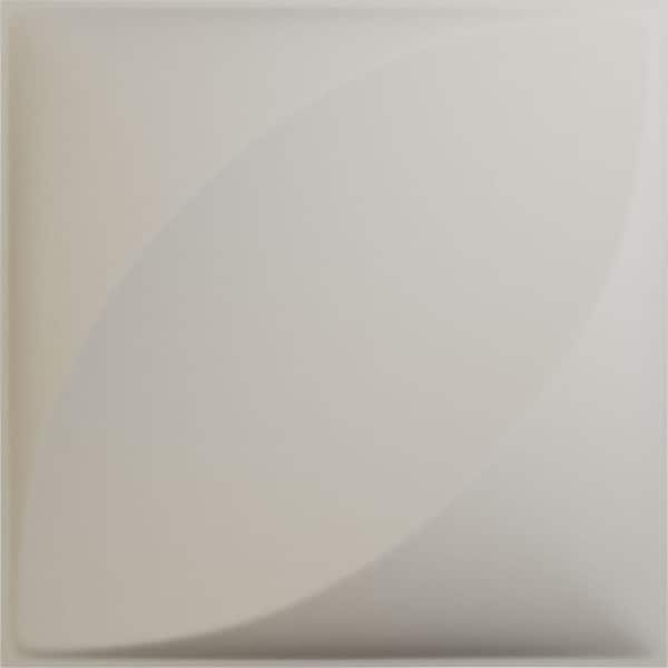 Ekena Millwork 11-7/8"W x 11-7/8"H Malone EnduraWall Decorative 3D Wall Panel, Satin Blossom White (12-Pack for 11.76 Sq.Ft.)