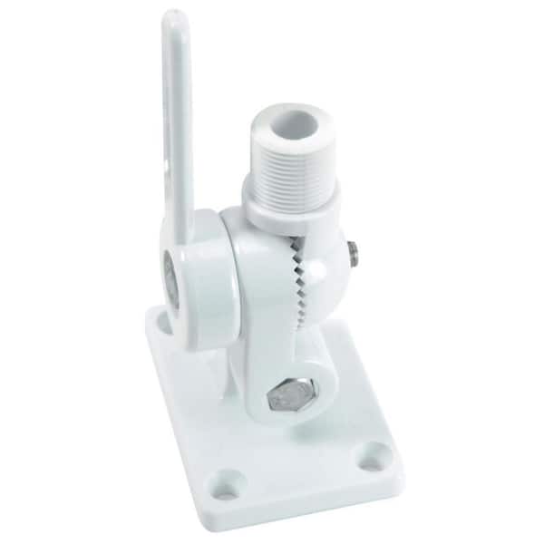 Whitecap Ratchet/Antenna Mount - Nylon, White