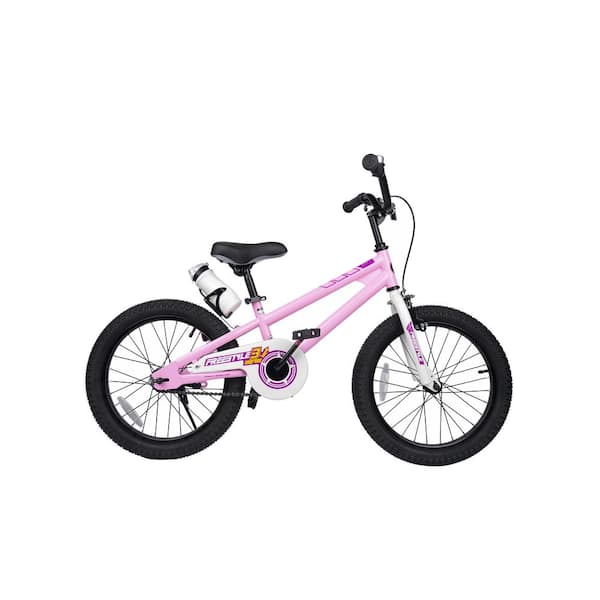 Royalbaby 18 in. Wheels Freestyle BMX Kid's Bike, Boy's Bikes and Girl's Bikes in Pink