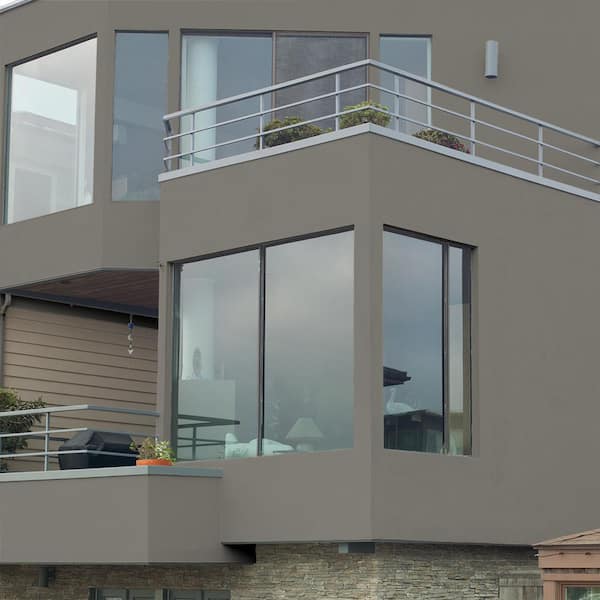 BEHR - 1 gal. #BXC-55 Concrete Sidewalk Satin Interior/Exterior Masonry, Stucco and Brick Paint