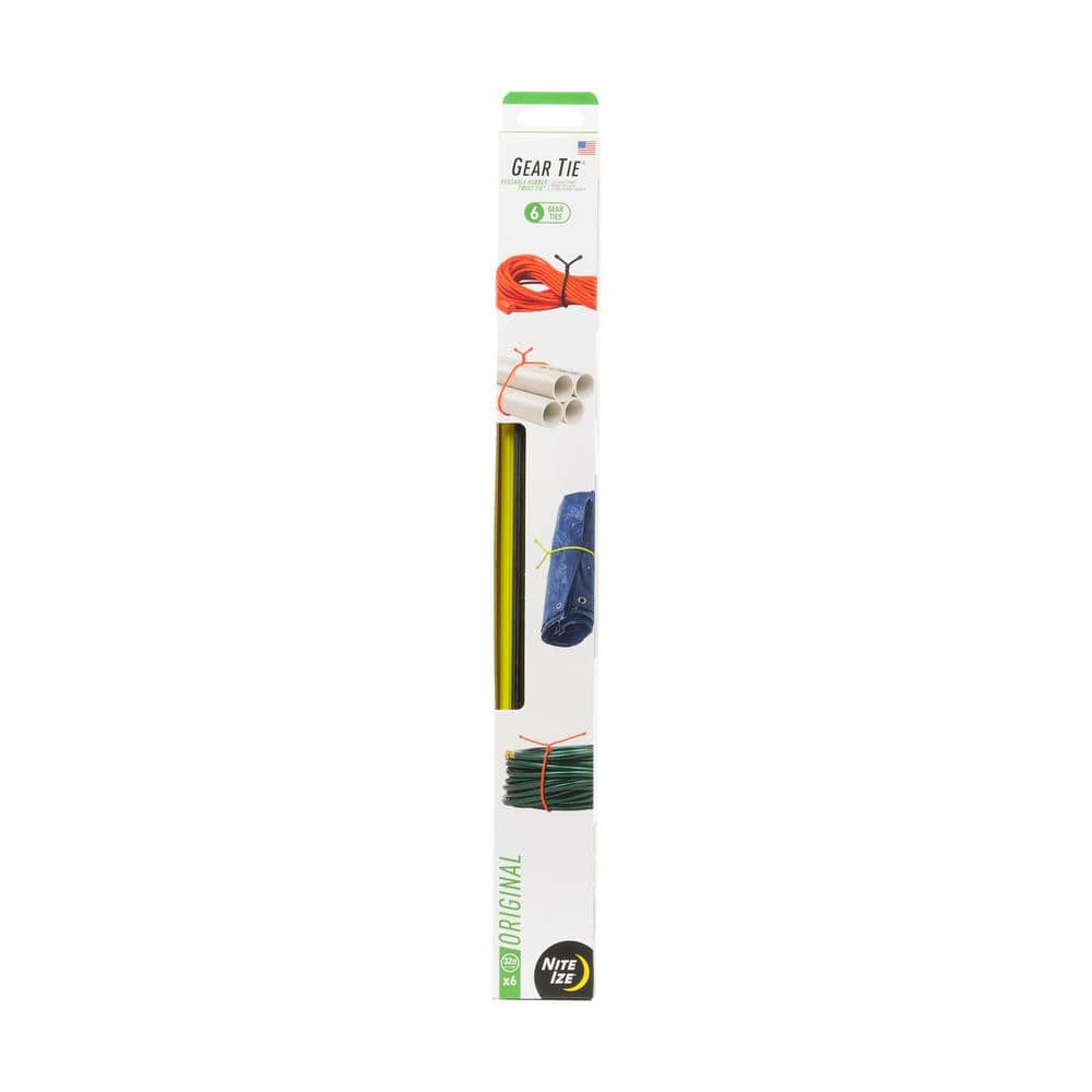 32 in. Assorted Gear Tie ProPack (6-Pack) price history on PriceWatchPro