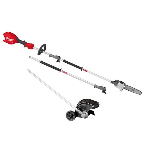 M18 FUEL 18V 10 in. Brushless Cordless Battery Powered QUIK-LOK Pole Saw w/ Bed Redefiner Attachment