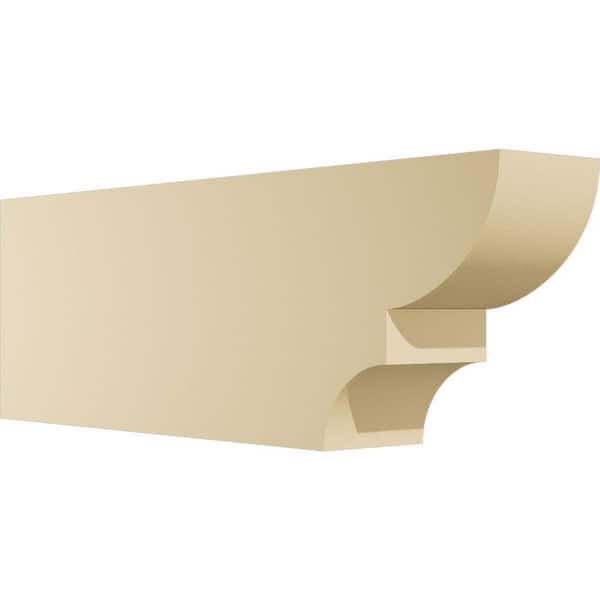 Ekena Millwork Standard Ridgewood 5 in. W x 10 in. H x 30 in. D Signature Urethane Rafter Tail Outlooker