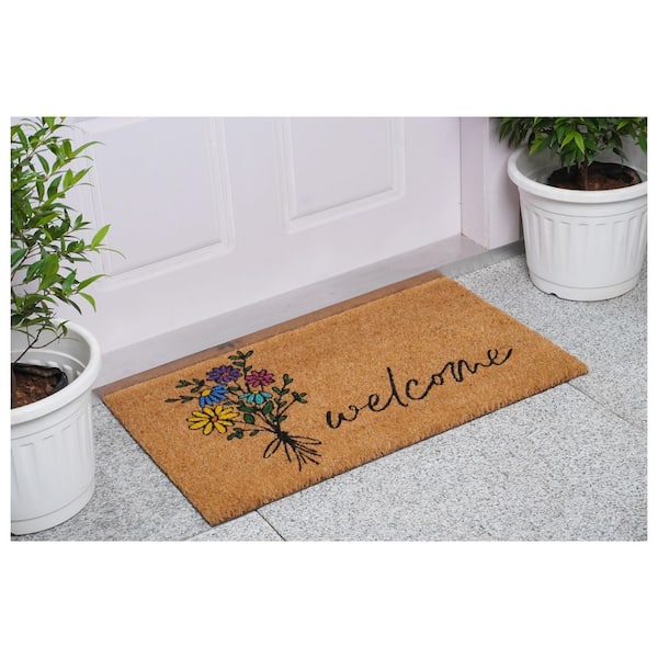 Calloway Mills Please Leave Doormat, 17 x 29, Multi