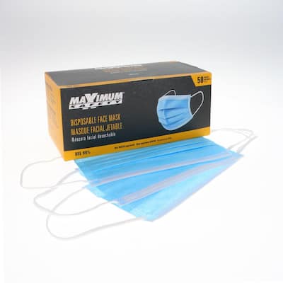 3-Ply Disposable Mask (50-Pack)