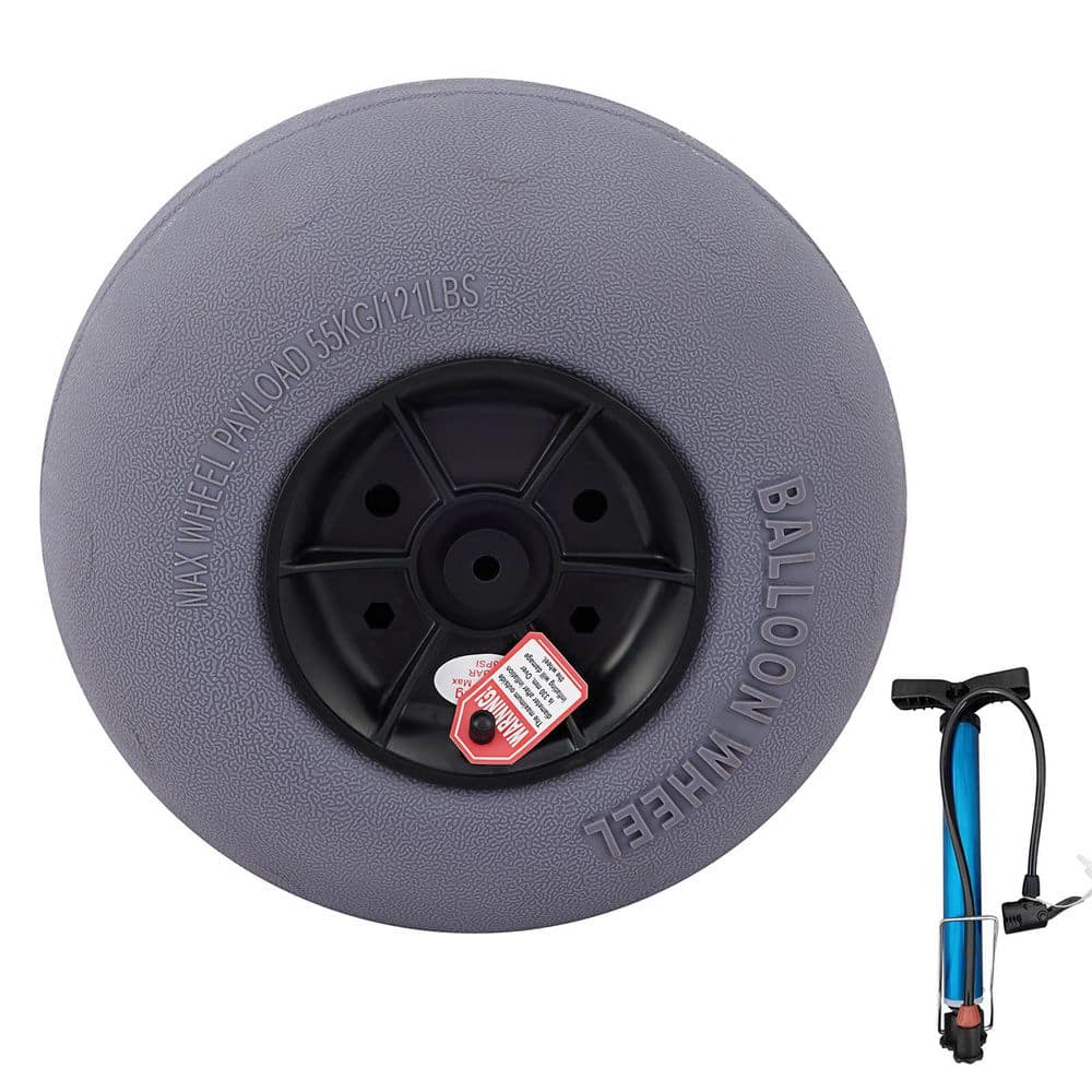 Beach Balloon Wheels, 13 in. Replacement Sand Tires with 32 in. Stainless Steel Axle, TPU Cart Tires for Kayak Dolly price history on PriceWatchPro
