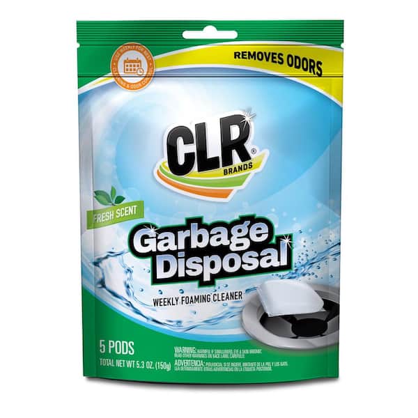 CLR 5.3 oz. Fresh & Clean Garbage Disposal Pods All Purpose Cleaner (5  Count) GDC-6 - The Home Depot