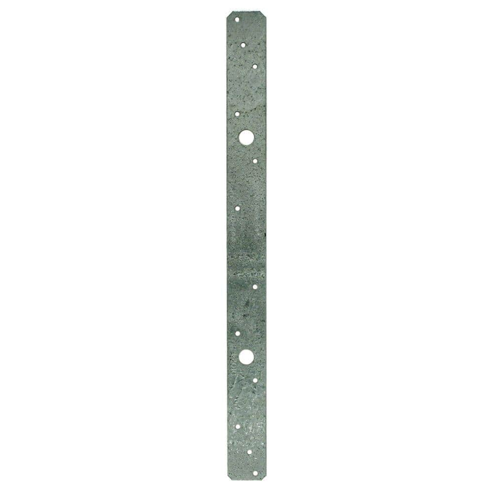 Simpson Strong-Tie MSTA 15 in. 18-Gauge ZMAX Galvanized Medium Strap Tie  MSTA15Z - The Home Depot