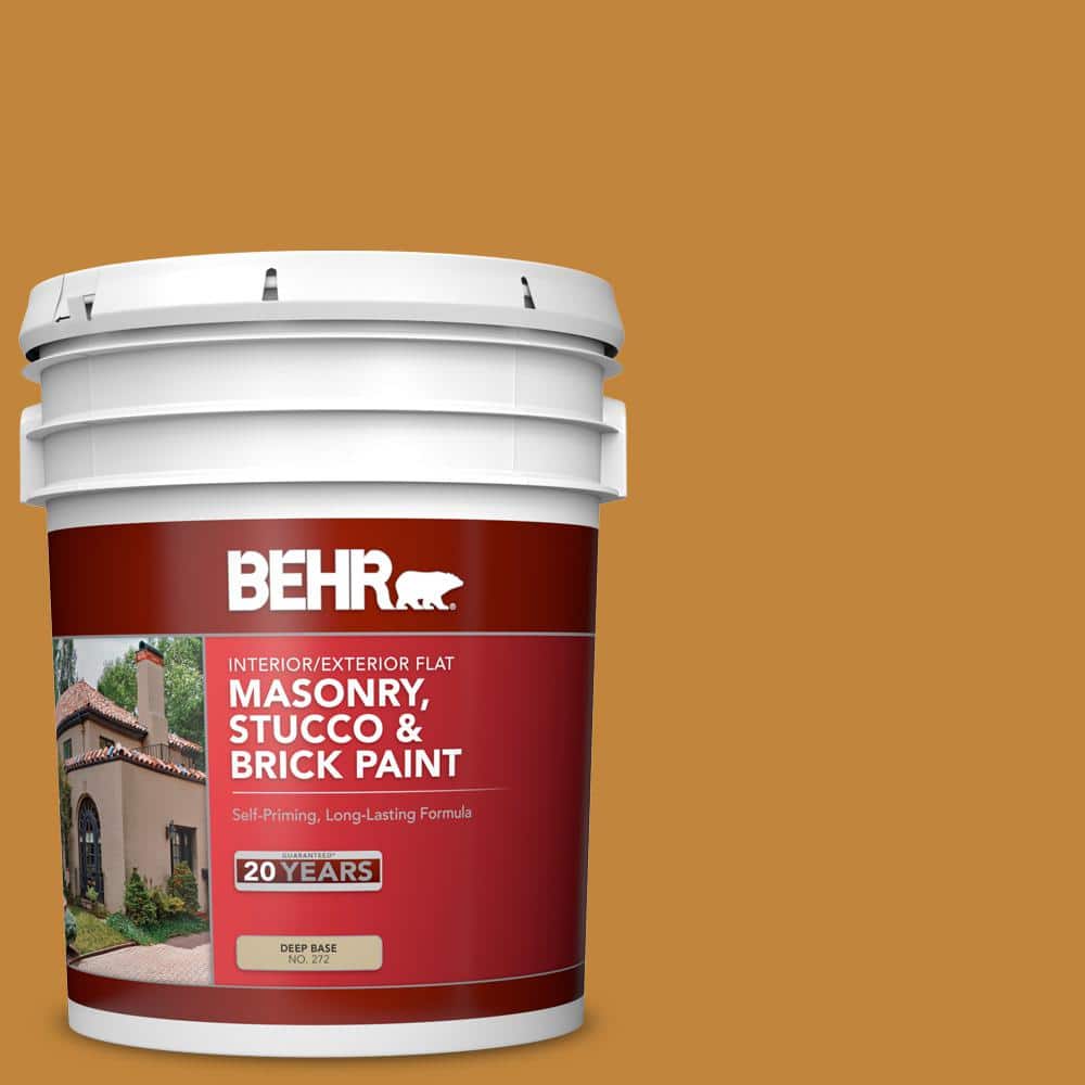 5 gal. #M260-7 Back To School Flat Masonry, Stucco and Brick Interior/Exter