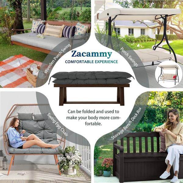 Replacement Cushions For Outdoor Swing, Waterproof Bench