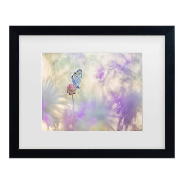 Trademark Fine Art Henrik Spranz Pulsatilla Meadow Matted Framed Photography Wall Art 18 in. x 22 in
