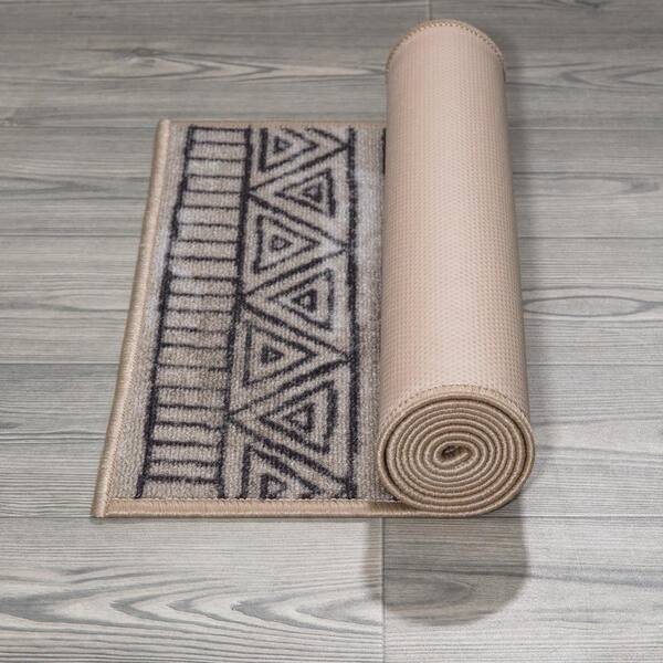 Boho Kitchen Rugs Sets 3 Piece with Runner Non Slip Kitchen Mats for Floor  Washa