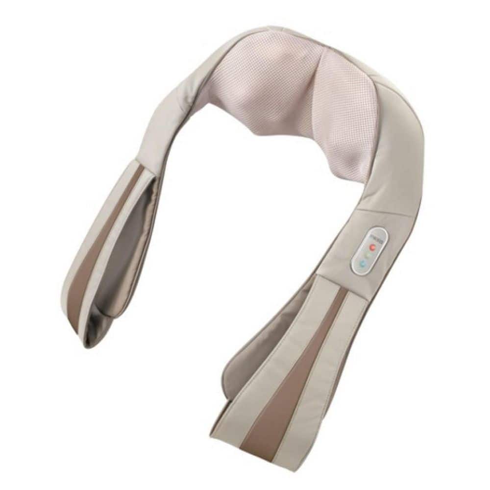 HoMedics Shiatsu Rechargeable Neck Massager with Heat Tan NMS-390HJ - Best  Buy