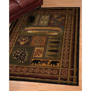 Affinity Lodge Canvas Multi 5 ft. 3 in. x 7 ft. 2 in. Area Rug