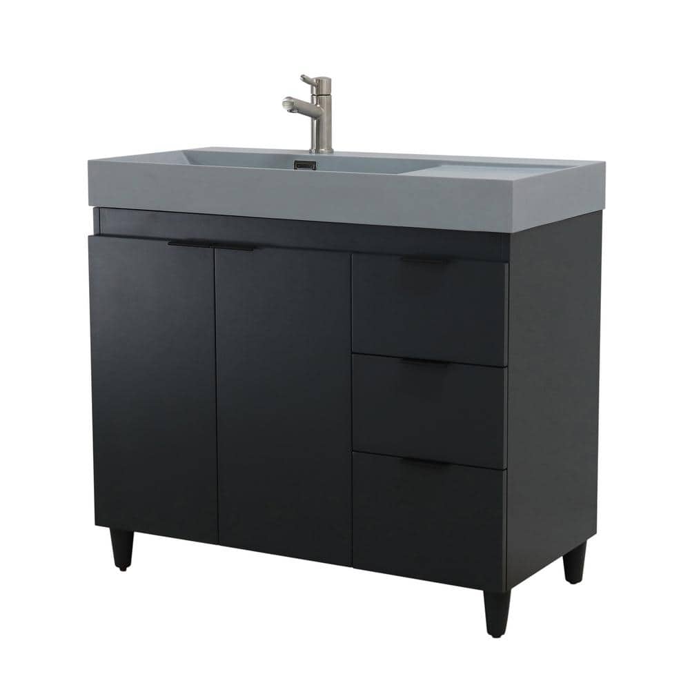 Bellaterra Home 39 in. W x 19 in. D x 36 in. H Single Bath Vanity in