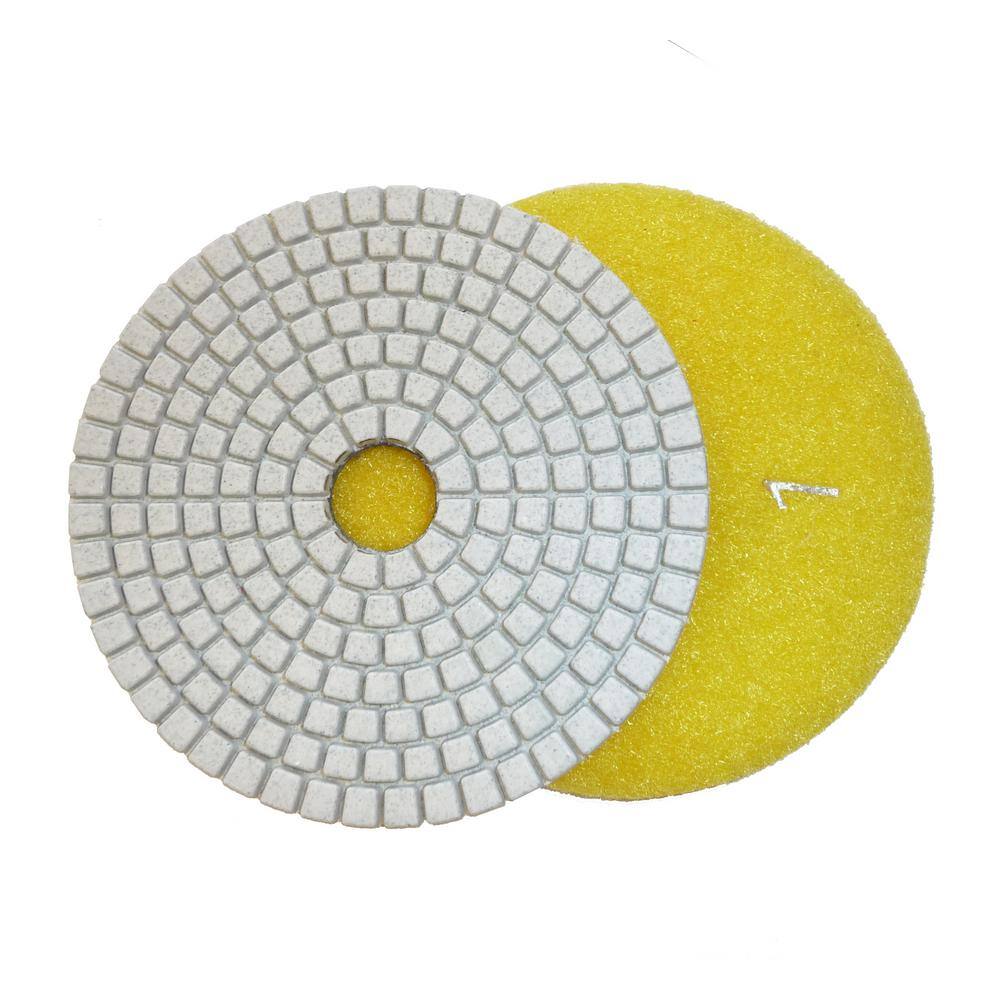 Details about   DC-SFW3PP01 4 inch D100mm resin and diamond wet 3 step polishing pads for stone/ 
