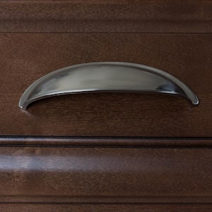 2-7/8 in. Center-to-Center Satin Nickel Classic Bin Cabinet Pull (10-Pack)