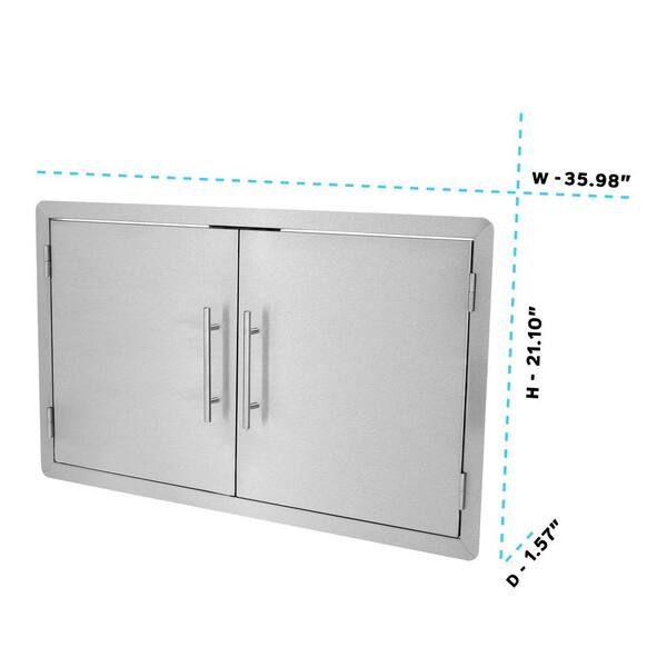 bbq grill doors