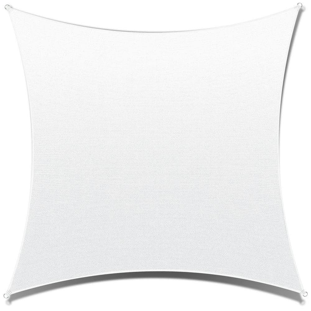 10 ft. x 10 ft. White Square Sail