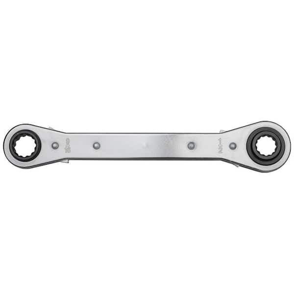 Lineman's 4-in-1 Ratcheting Box Wrench