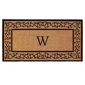 Abbington Monogram Doormat 3' x 6' (Letter W)