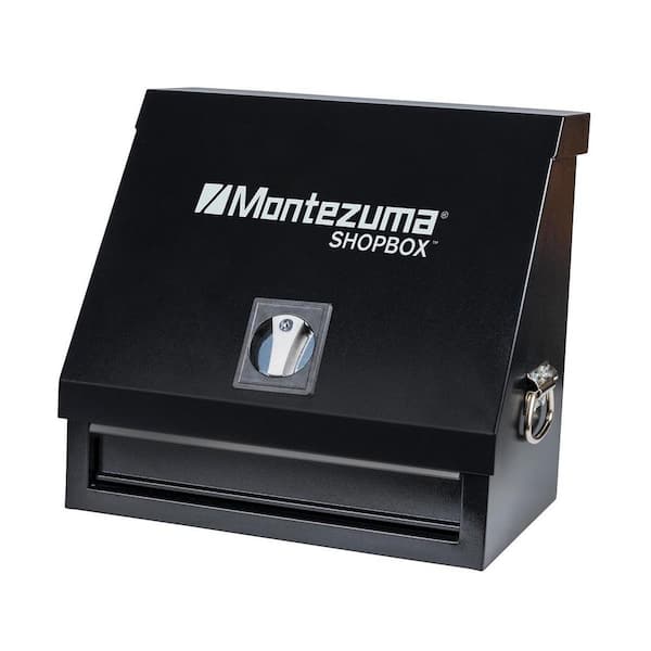 Montezuma 18 in. W x 12 in. D 1-Drawer Black Steel Portable Shop