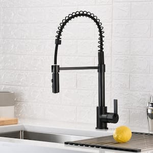 Single-Handle Pull-Down Sprayer Kitchen Faucet with 2-Function Sprayhead in Oil Rubbed Bronze