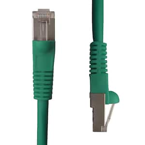 10 ft. Cat5e Snagless Shielded (STP) Network Patch Cable, Green