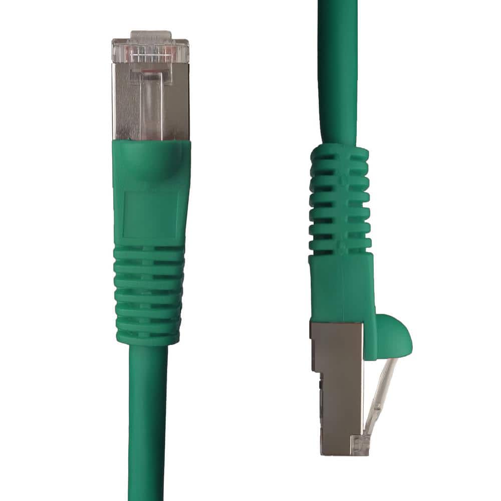 25 ft. Cat5e Snagless Shielded (STP) Network Patch Cable, Green price history on PriceWatchPro