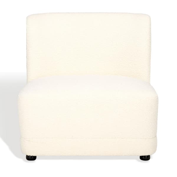 SAFAVIEH Nessa Ivory/Black Accent Chair