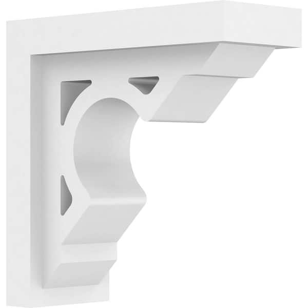 Ekena Millwork 3-1/2 in. W x 9 in. H x 9 in. D Standard Sheridan Architectural Grade PVC Bracket