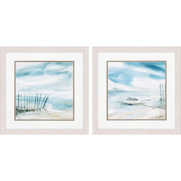 Paragon Subtle Mist NA 2-Piece Framed Nature Poster 17 in. x 17 in.