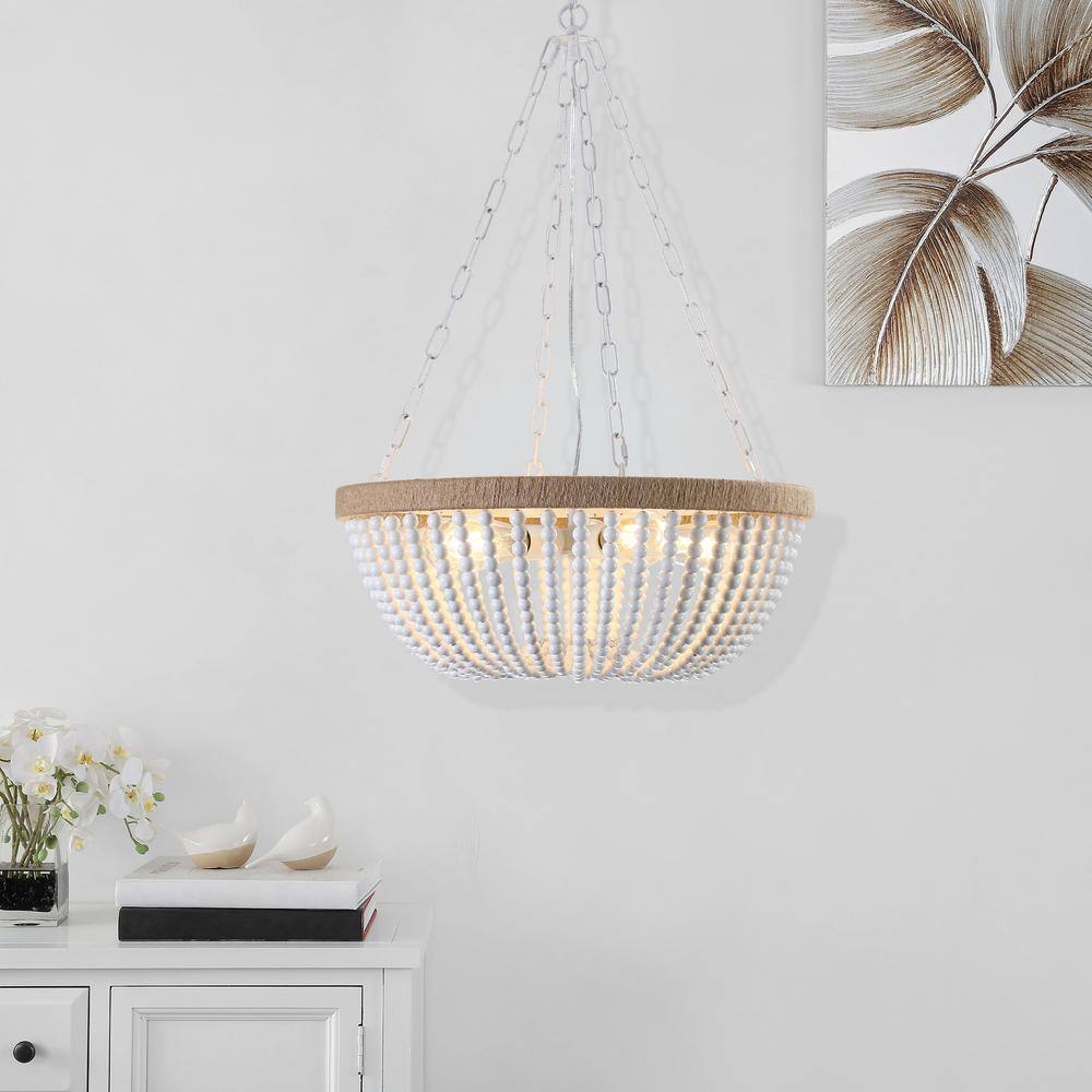 Bohemian style Number of 3 Lights light Wood Fixture Color/Finish Oak 