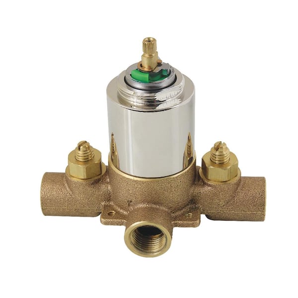 Pressure Balanced Rough-In Tub and Shower Valve with Stops in Polished Nickel
