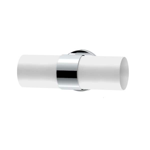 Glam 2-Light Chrome Sconce