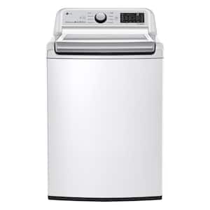 5.0 cu. ft. High Efficiency Mega Capacity Smart Top Load Washer with TurboWash3D and Wi-Fi Enabled in White, ENERGY STAR