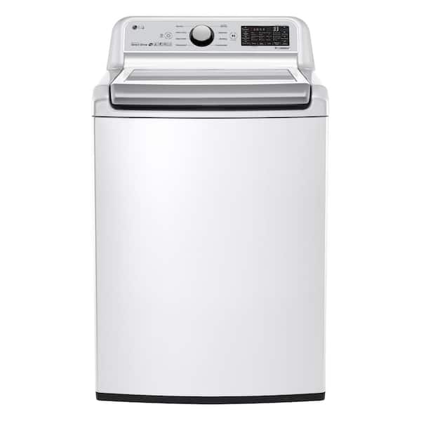 LG Electronics 5.0 cu. ft. High Efficiency Mega Capacity Smart Top Load Washer with TurboWash3D and Wi-Fi Enabled in White, ENERGY STAR