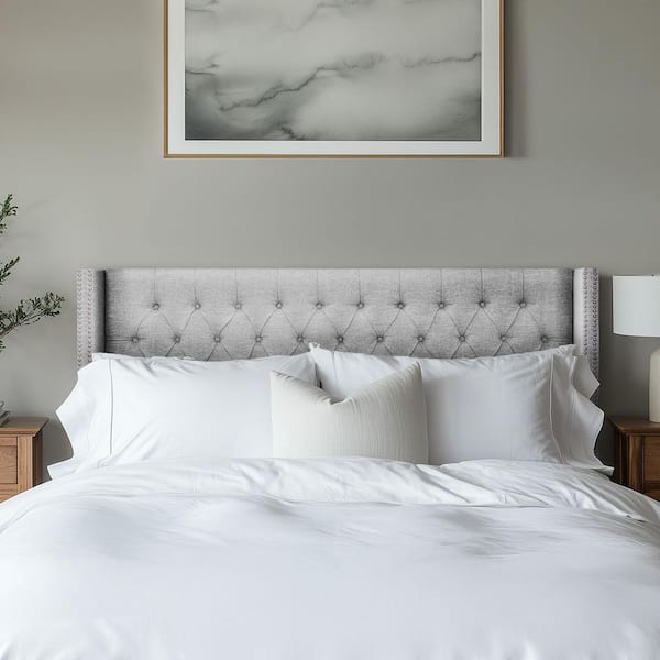 Baldwin Gray Queen Upholstery Headboard