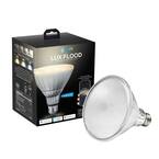 Lux 75-Watt 2700K-6500K Equivalent PAR 38 Dimmable E26 Smart Wi-Fi Flood Outdoor Tunable LED Light Bulb in White